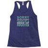 sorry this girl taken Racerback Tank