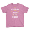 legendary riders are born in 1986 Youth Tee