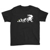 alien evolution   mens funny Youth Tee