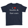 boobs &amp; fast cars Youth Tee