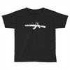 banksy style ak47 art   funny Toddler T-shirt