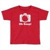 oh snap camera Toddler T-shirt