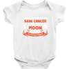 I Love Someone with Skin Cancer to The Moon and Back to Infinity Baby Bodysuit