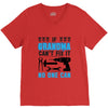 IF GRANDMA CAN'T FIX IT THAN NO ONE CAN FIX IT V-Neck Tee