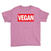 marvel logo parody vegan Youth Tee