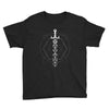 Dungeon Dice Sword T-Shirt Youth Tee