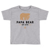 papa bear Toddler T-shirt