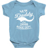 New Daddy 2018 Rokie Dept. Baby Onesie