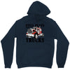 still plays with trucks family matching Unisex Hoodie