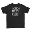 horror movie addict Youth Tee