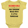 December Girls Baby Onesie