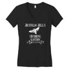 buffalo bill's rubbing lotion Women's V-Neck T-Shirt