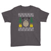 totoro ugly christmas Youth Tee