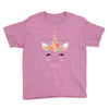 birthday unicorn family series sister Youth Tee