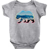 wild bear Baby Onesie