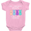peeps bunnies Baby Onesie