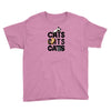 cats cats cats Youth Tee