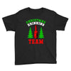 christmas drinking team Youth Tee