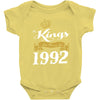 kings are born in 1992 Baby Onesie