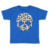 cat skull Toddler T-shirt