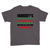 nobody's walking out on this fun old fashioned family christmas we're Youth Tee