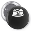 dj scratch men's Pin-back button