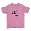 I LOVE YOU Youth Tee