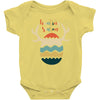 Hunting Season Retro Color 80s Style Baby Onesie