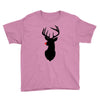 deer skull christmas Youth Tee