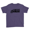Avengers Silhouette Youth Tee