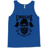 lumberjack skull Tank Top