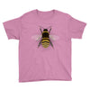 realistic bee Youth Tee