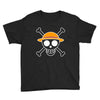 luffy pirate flag Youth Tee