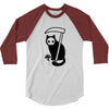 grim kitty 3/4 Sleeve Shirt