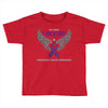 my hero is now my angel pancreatic cancer awareness Toddler T-shirt