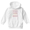 christmas ugly shark Youth Hoodie