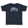 made in 1975 birthday celebration funny party Toddler T-shirt