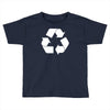 recycle symbol Toddler T-shirt