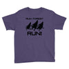 run forest run Youth Tee