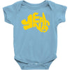 yeah nah Baby Onesie