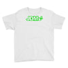 black funny glow in dark glowing Youth Tee