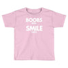 boobs real smile fake Toddler T-shirt