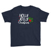 holly jolly christmas Youth Tee