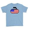 usa curling Youth Tee