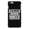 I Play Guitar Hockey Punching People Is Frowned Upon iPhone 6/6s Plus  Shell Case