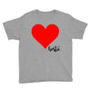 Besties Heart Family Matching Youth Tee