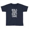 boat hair don't care Toddler T-shirt