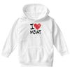 i love meat Youth Hoodie