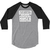 I Play Basketball Because Punching People Is Frowned Upon 3/4 Sleeve Shirt