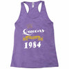 queens are born in 1984 Racerback Tank
